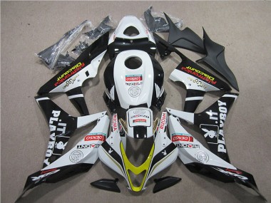 2007-2008 Black Red White DENSO CBR600RR Motorcycle Fairings