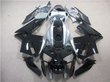 2007-2008 Black Silver CBR600RR Motorcycle Fairings