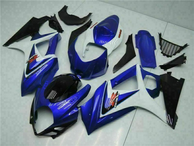 2007-2008 Blue GSXR 1000 Motorcycle Fairings 2007-2008 Blue GSXR 1000 Motorcycle Fairings