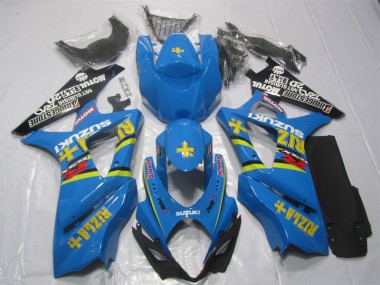 2007-2008 Blue Rizla GSXR 1000 Motorcycle Fairings