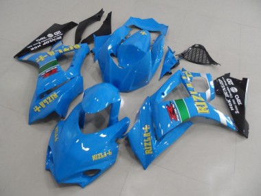 2007-2008 Blue Rizla Race GSXR 1000 Motorcycle Fairings
