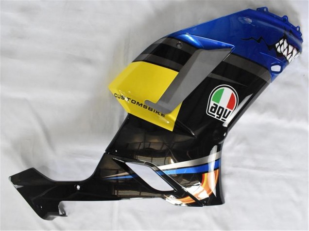 2007-2008 Blue Shark ZX6R Motorcycle Fairings 2007-2008 Blue Shark ZX6R Motorcycle Fairings