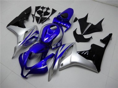 2007-2008 Blue Silver Black CBR600RR Motorcycle Fairings
