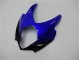2007-2008 Blue White Black GSXR 1000 Motorcycle Fairings