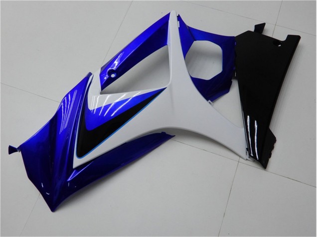 2007-2008 Blue White Black GSXR 1000 Motorcycle Fairings