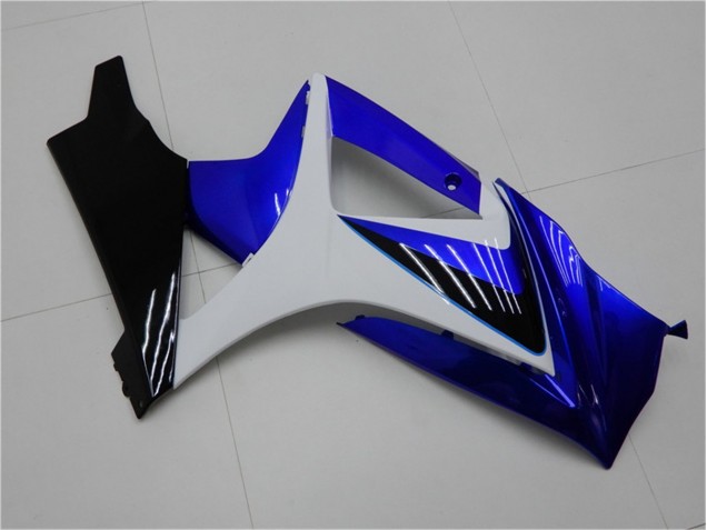 2007-2008 Blue White Black GSXR 1000 Motorcycle Fairings