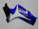 2007-2008 Blue White Black GSXR 1000 Motorcycle Fairings