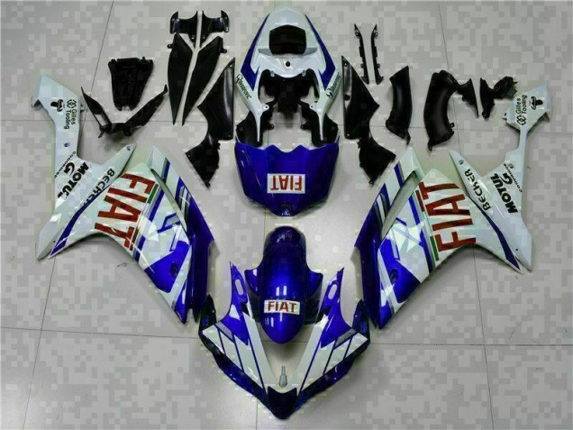 2007-2008 Blue YZF R1 Full Motorcycle Fairing Kits 2007-2008 Blue YZF R1 Full Motorcycle Fairing Kits