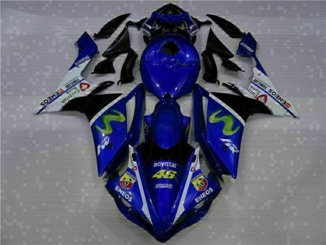 2007-2008 Blue YZF R1 Motorcycle Fairing Kits 2007-2008 Blue YZF R1 Motorcycle Fairing Kits