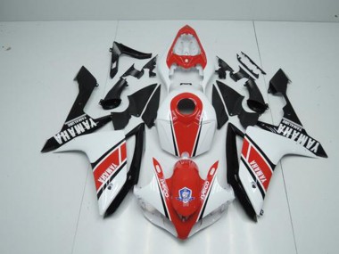 2007-2008 Factory Red White YZF R1 Motorcycle Fairings