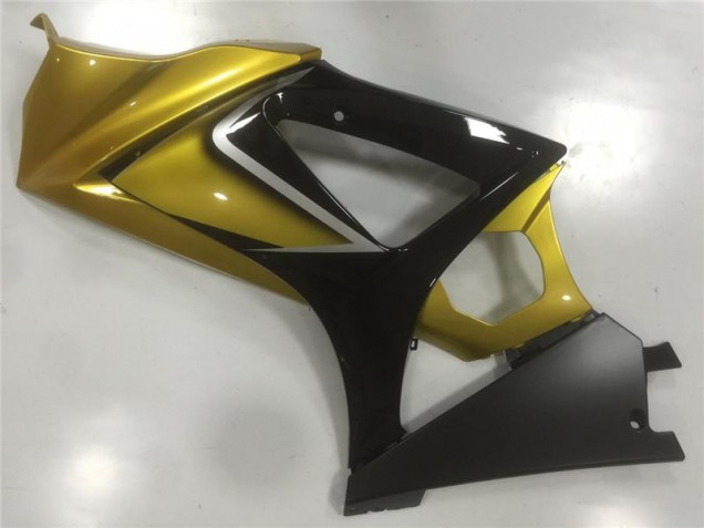2007-2008 Gold Black GSXR 1000 Motorcycle Fairing