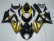 2007-2008 Gold Black GSXR 1000 Motorcycle Fairing