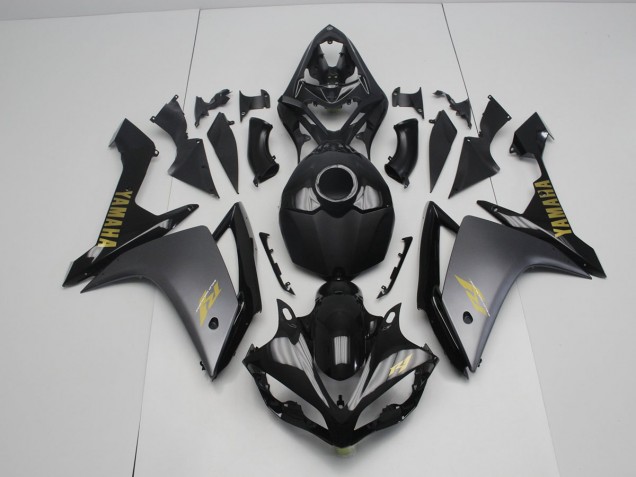 2007-2008 Grey Black YZF R1 Motorcycle Fairings 2007-2008 Grey Black YZF R1 Motorcycle Fairings