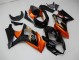 2007-2008 Orange Black GSXR 1000 Motorcycle Fairings 2007-2008 Orange Black GSXR 1000 Motorcycle Fairings