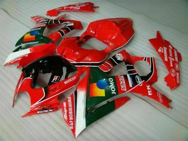 2007-2008 Red GSXR 1000 Motorcycle Fairing 2007-2008 Red GSXR 1000 Motorcycle Fairing