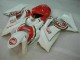 2007-2008 Red White GSXR 1000 Motorcycle Fairings 2007-2008 Red White GSXR 1000 Motorcycle Fairings