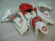2007-2008 Red White GSXR 1000 Motorcycle Fairings 2007-2008 Red White GSXR 1000 Motorcycle Fairings