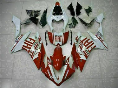 2007-2008 Red White YZF R1 Motorcycle Fairing