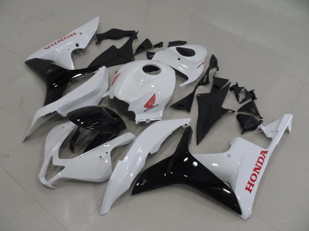 2007-2008 White Black CBR600RR Motorcycle Fairings 2007-2008 White Black CBR600RR Motorcycle Fairings