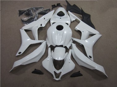 2007-2008 White CBR600RR Motorcycle Fairings