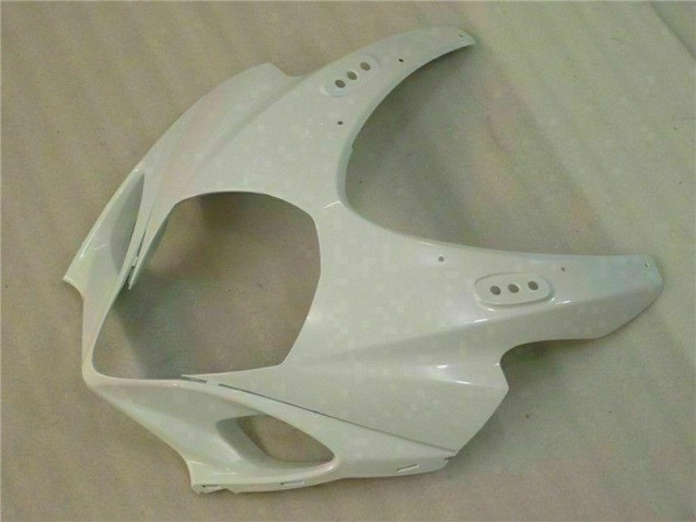 2007-2008 White GSXR 1000 Motorcycle Fairings