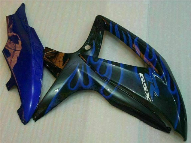 2008-2010 Blue Black GSXR 600/750 Motorcycle Fairing