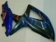 2008-2010 Blue Black GSXR 600/750 Motorcycle Fairing