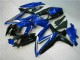 2008-2010 Blue Black GSXR 600/750 Motorcycle Fairings 2008-2010 Blue Black GSXR 600/750 Motorcycle Fairings