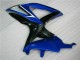 2008-2010 Blue Black GSXR 600/750 Motorcycle Fairings 2008-2010 Blue Black GSXR 600/750 Motorcycle Fairings