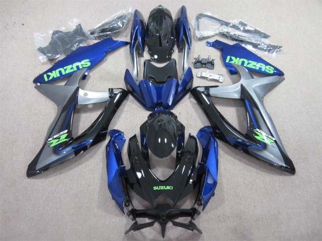 2008-2010 Blue Green Decal GSXR 600 Motorcycle Fairings 2008-2010 Blue Green Decal GSXR 600 Motorcycle Fairings