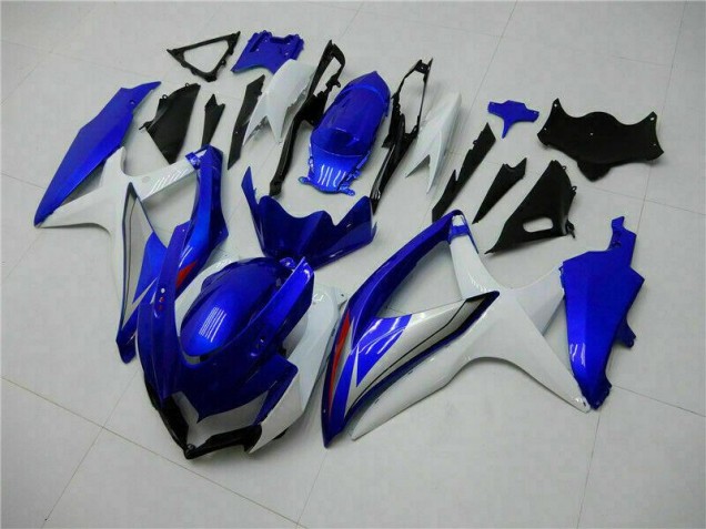 2008-2010 Blue White GSXR 600/750 Motorcycle Bodywork 2008-2010 Blue White GSXR 600/750 Motorcycle Bodywork