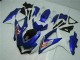 2008-2010 Blue White GSXR 600/750 Motorcycle Fairing Kits