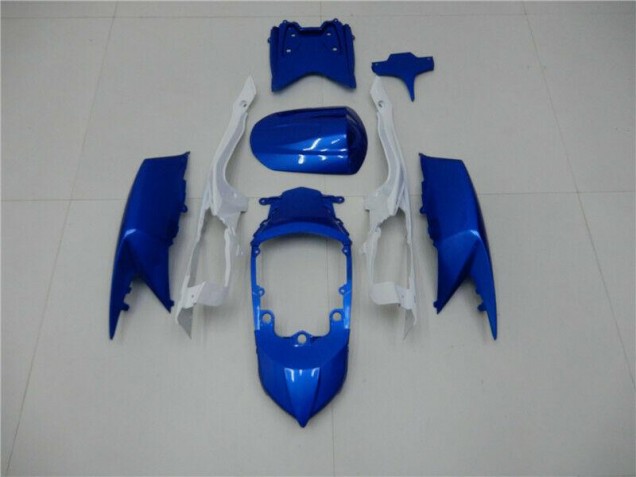 2008-2010 Blue White GSXR 600/750 Motorcycle Fairing Kits & Plastic 2008-2010 Blue White GSXR 600/750 Motorcycle Fairing Kits & Plastic