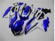 2008-2010 Blue White GSXR 600/750 Motorcycle Fairings 2008-2010 Blue White GSXR 600/750 Motorcycle Fairings