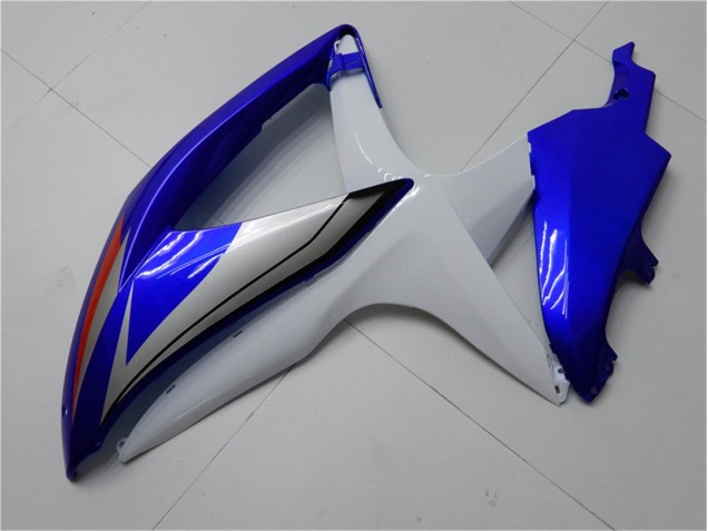 2008-2010 Blue White GSXR 600/750 Motorcycle Fairings 2008-2010 Blue White GSXR 600/750 Motorcycle Fairings