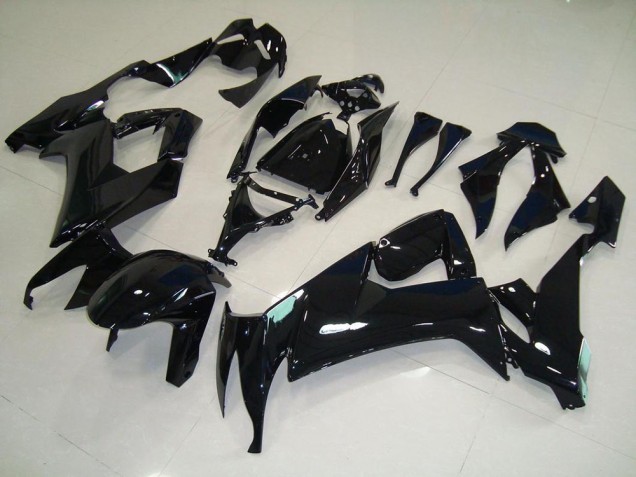 2008-2010 Glossy Black ZX10R Motorcycle Fairings 2008-2010 Glossy Black ZX10R Motorcycle Fairings