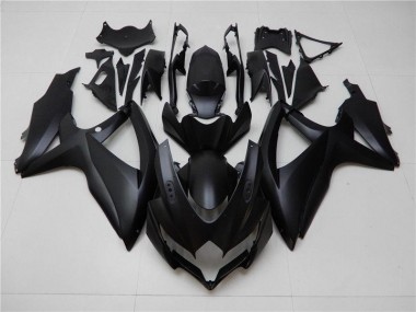 2008-2010 Matte Black GSXR 600/750 Motorcycle Fairings