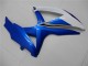 2008-2010 White Blue GSXR 600/750 Motorcycle Fairing 2008-2010 White Blue GSXR 600/750 Motorcycle Fairing