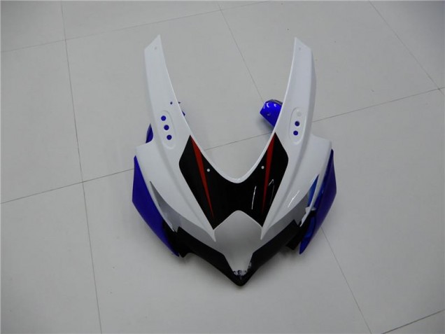 2008-2010 White Blue GSXR 600/750 Motorcycle Fairings 2008-2010 White Blue GSXR 600/750 Motorcycle Fairings