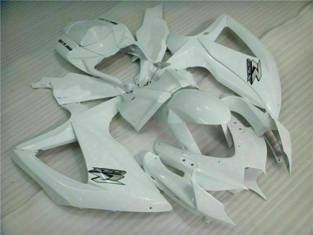 2008-2010 White GSXR 600/750 Motorcycle Fairing 2008-2010 White GSXR 600/750 Motorcycle Fairing