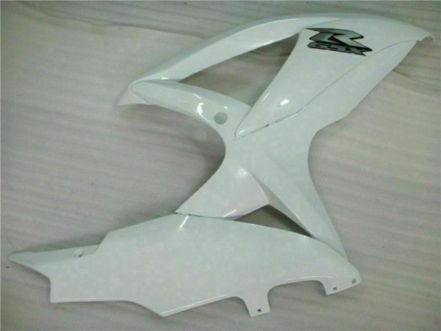 2008-2010 White GSXR 600/750 Motorcycle Fairing 2008-2010 White GSXR 600/750 Motorcycle Fairing