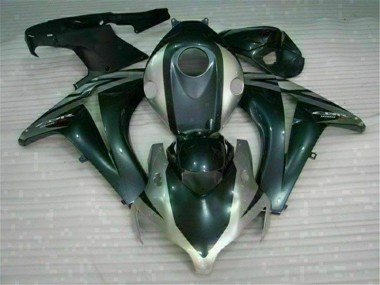 2008-2011 Black Silver CBR1000RR Motorcycle Fairings