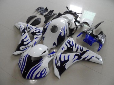2008-2011 Blue Black Flame Race CBR1000RR Motorcycle Fairings