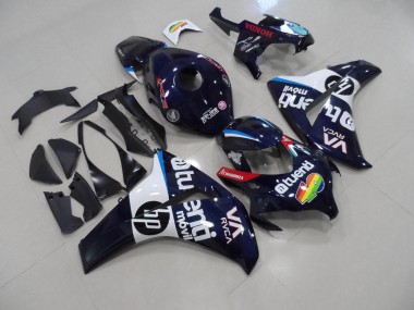 2008-2011 Dark Blue HP CBR1000RR Motorcycle Fairings