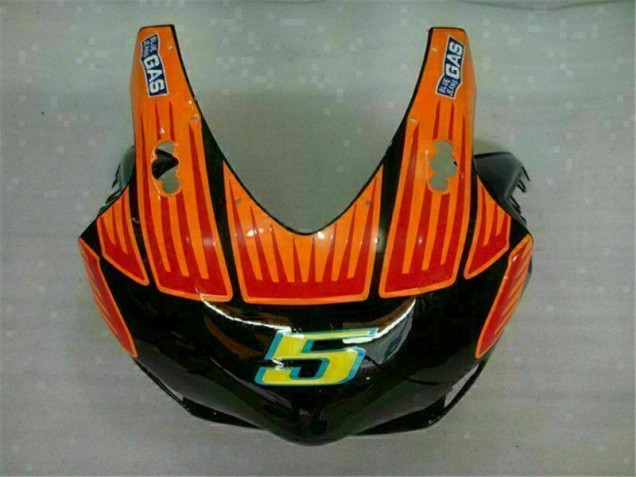 2008-2011 Green Orange CBR1000RR Motorcycle Fairings