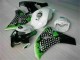 2008-2011 Green White CBR1000RR Motorcycle Fairings