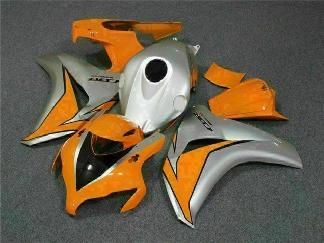 2008-2011 Orange Silver CBR1000RR Motorcycle Bodywork 2008-2011 Orange Silver CBR1000RR Motorcycle Bodywork