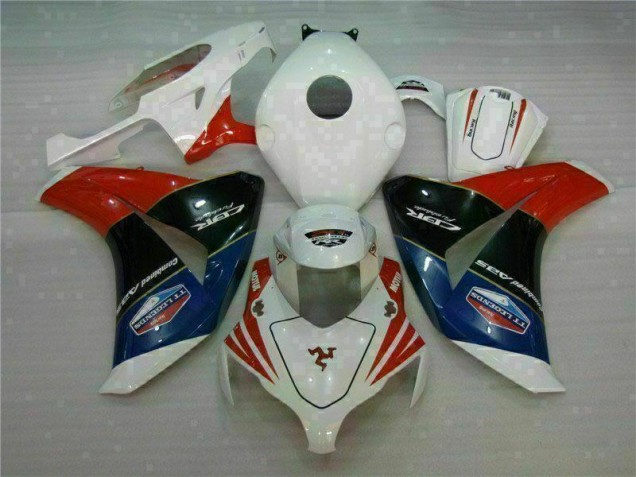 2008-2011 Red White CBR1000RR Motorcycle Fairing