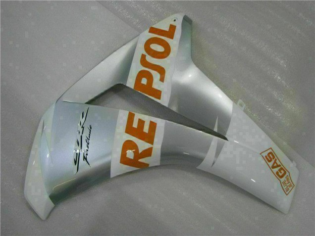 2008-2011 Silver CBR1000RR Motorcycle Fairings 2008-2011 Silver CBR1000RR Motorcycle Fairings
