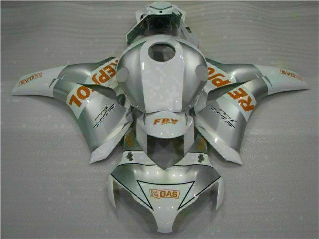 2008-2011 Silver CBR1000RR Motorcycle Fairings 2008-2011 Silver CBR1000RR Motorcycle Fairings